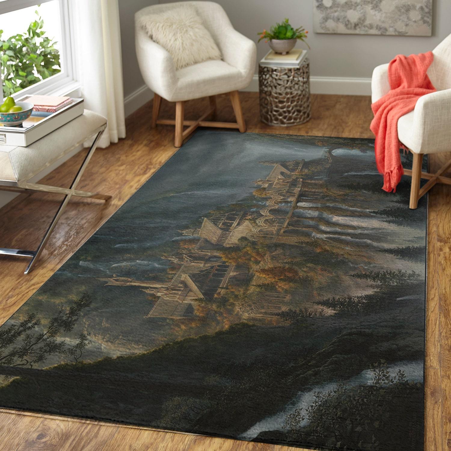 Lord Of The Rings Area Rug Home Decor Bedroom Living Room Decor