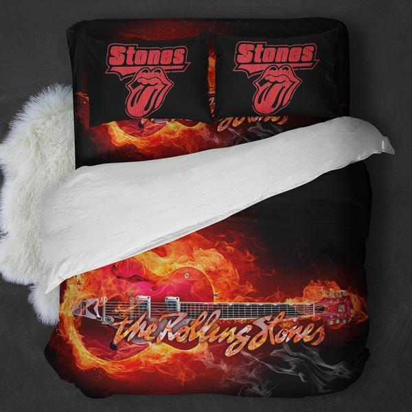 The Rolling Stone Guitar Bedding Set