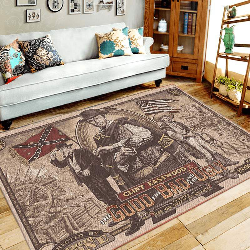 The Good The Bad And The Ugly Area Rug Home Decor Bedroom Living Room Decor