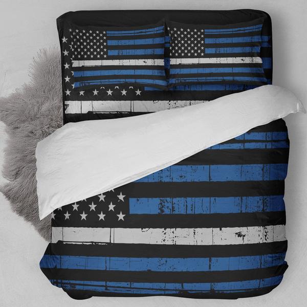 Thin White Line New Bedding Set