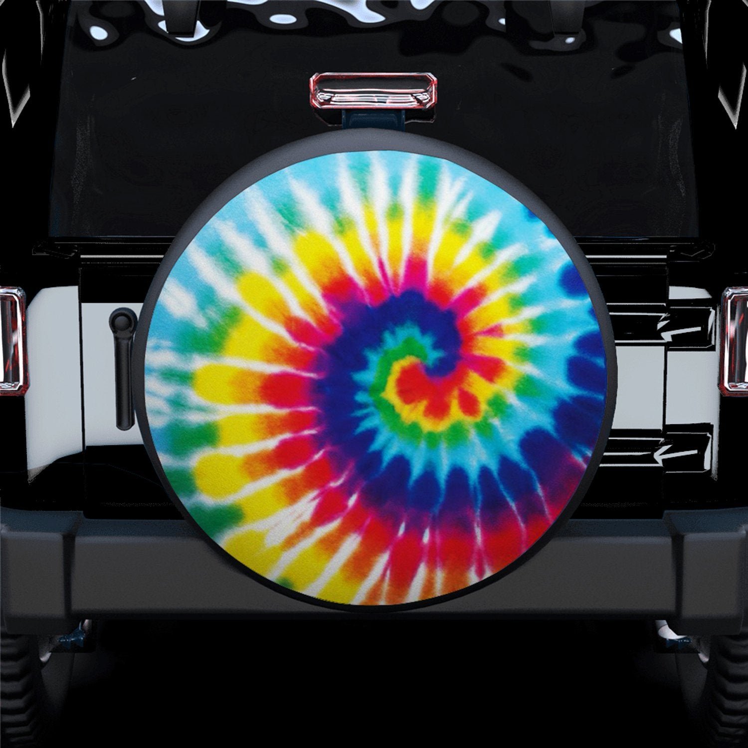 Tye Die Colorful Spare Tire Covers Gift For Campers