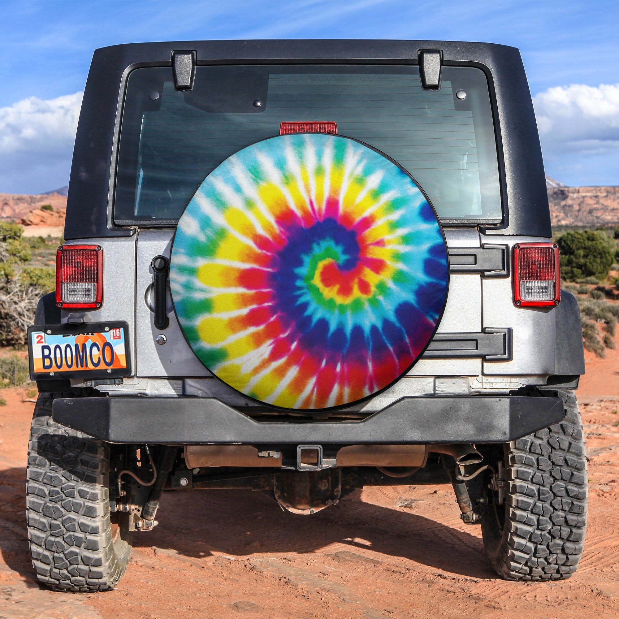 Tye Die Colorful Spare Tire Covers Gift For Campers