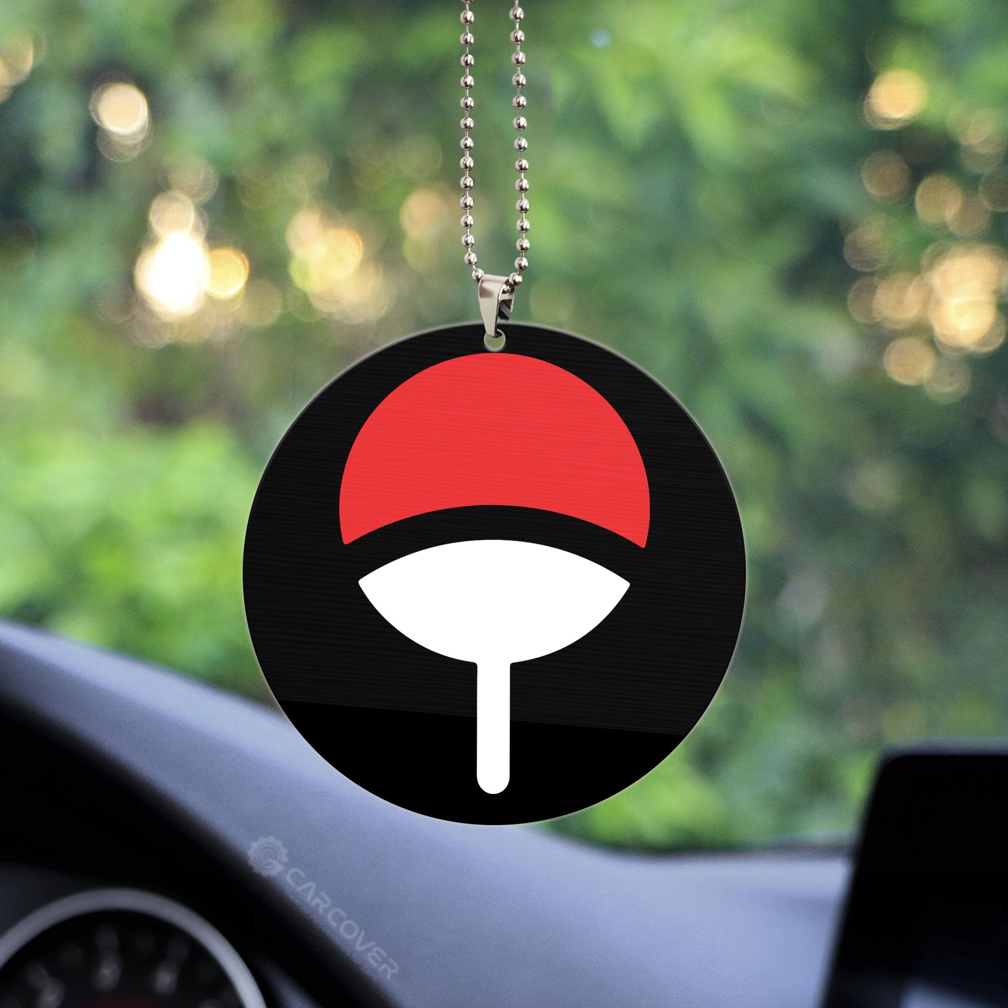 Uchiha Car Ornament Custom Naruto Anime Car Accessories Decorations