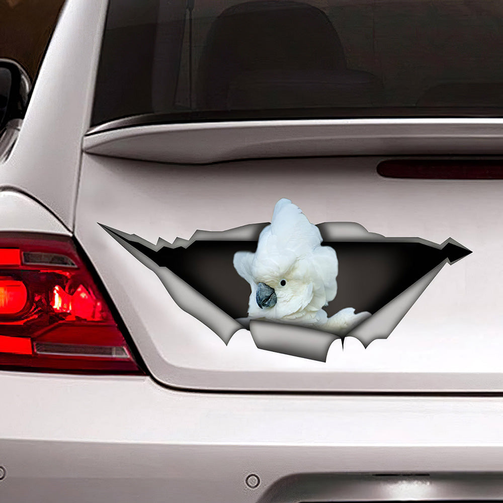 Best Umbrella Cockatoo Car 3D Stickers Decal Car Accessories Car Decoration Amazing Gift Idea