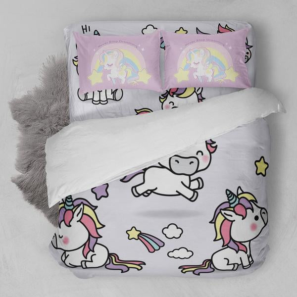 Unicorn Funny Cute Bedding Set