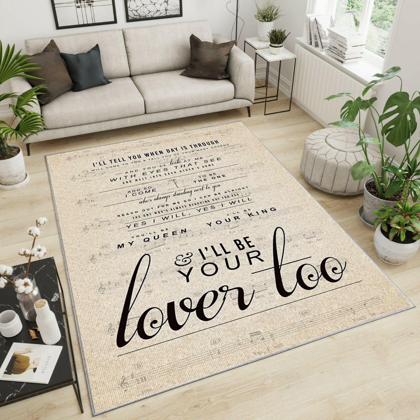 Van Morrison Area Rug Home Decor Bedroom Living Room Decor