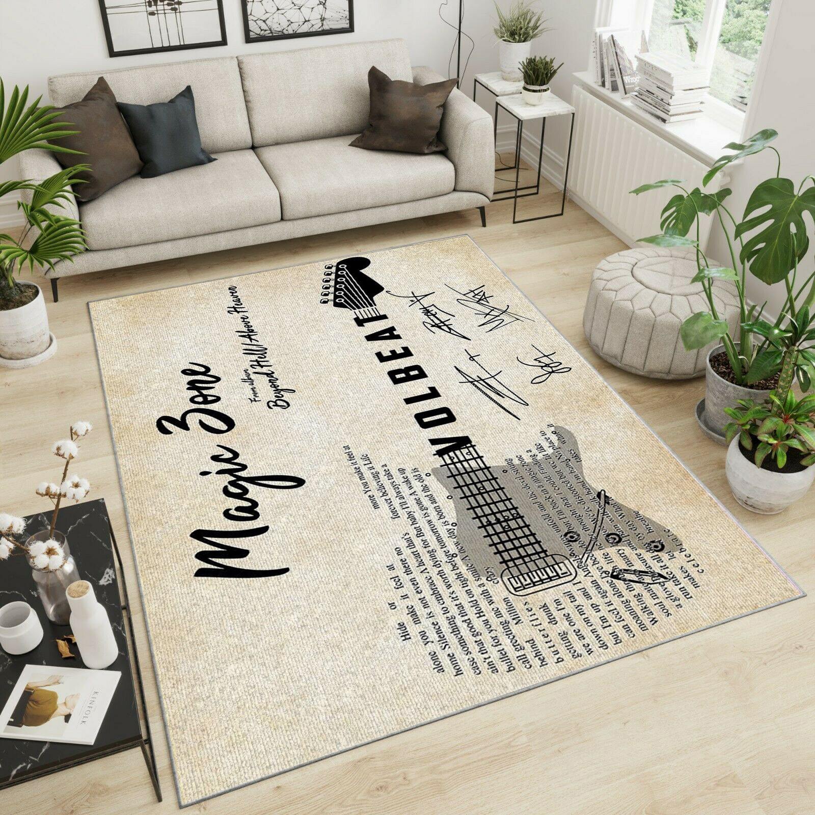 Volbeat Area Rug Home Decor Bedroom Living Room Decor