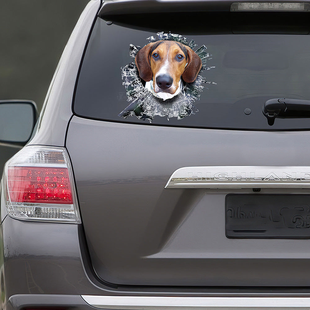 Best Walker Coonhound Car 3D Stickers Decal Car Accessories Car Decoration Amazing Gift Idea