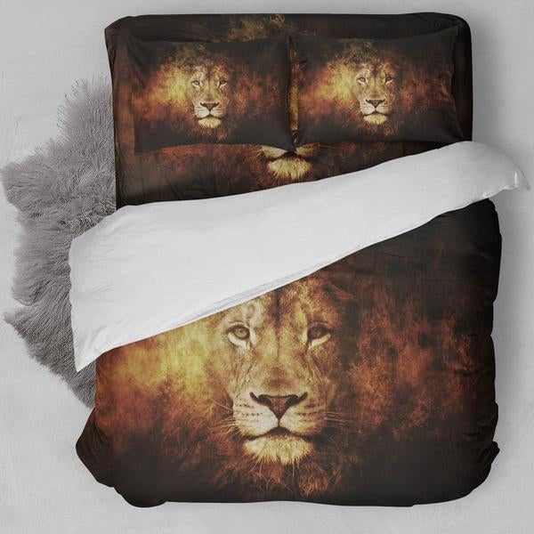 Wild Lion Bedding Set