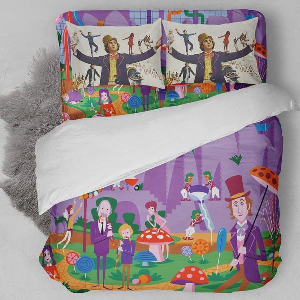 Willy Wonka & The Chocolat Factory Bedding Set