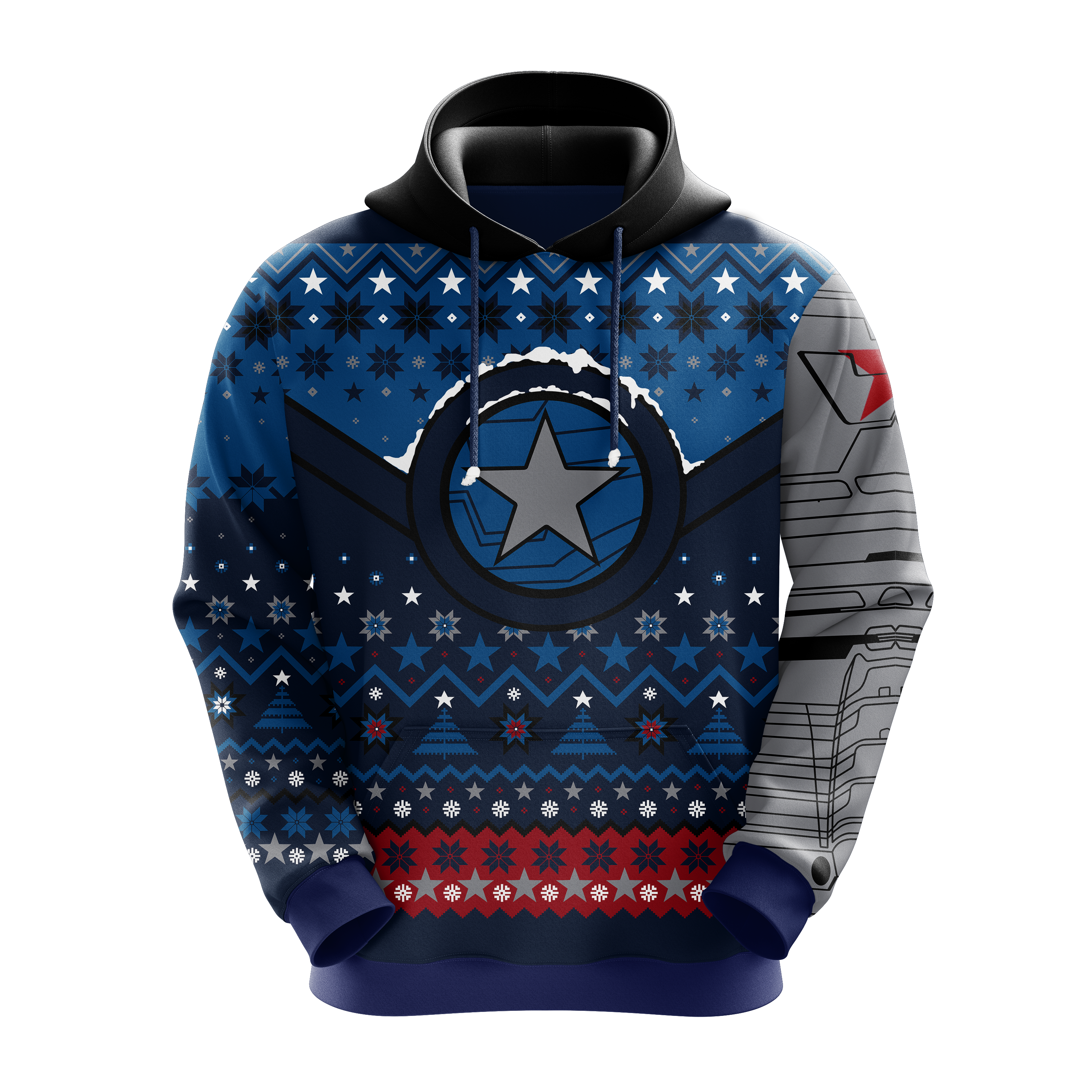 Winter Soldier Hoodie Xmas Gift