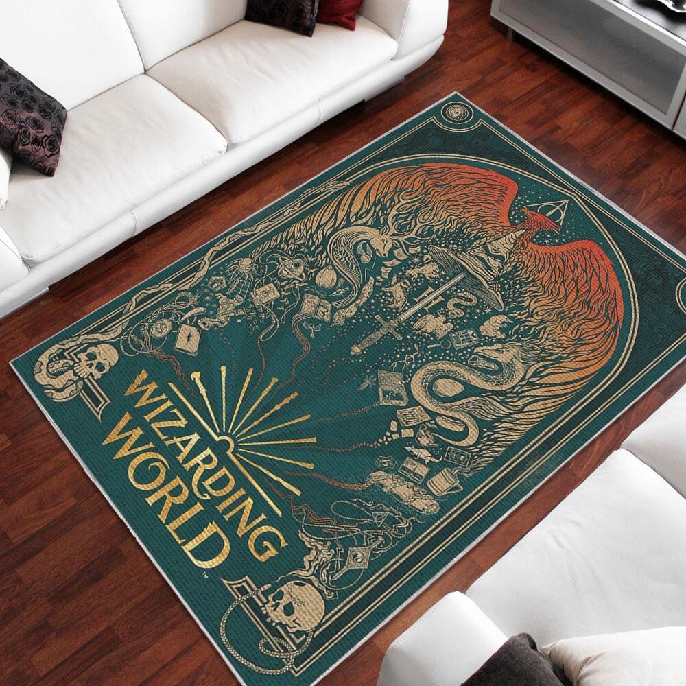 Wizarding World-Harry Potter Area Rug Home Decor Bedroom Living Room Decor