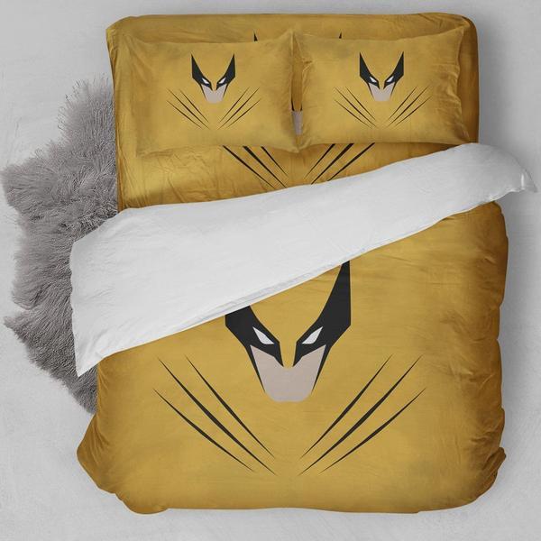 Wolverine Logo Bedding Set