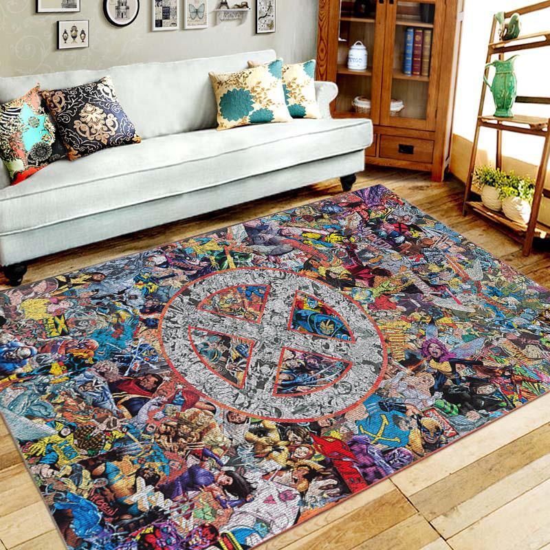 X-Men Area Rug Home Decor Bedroom Living Room Decor