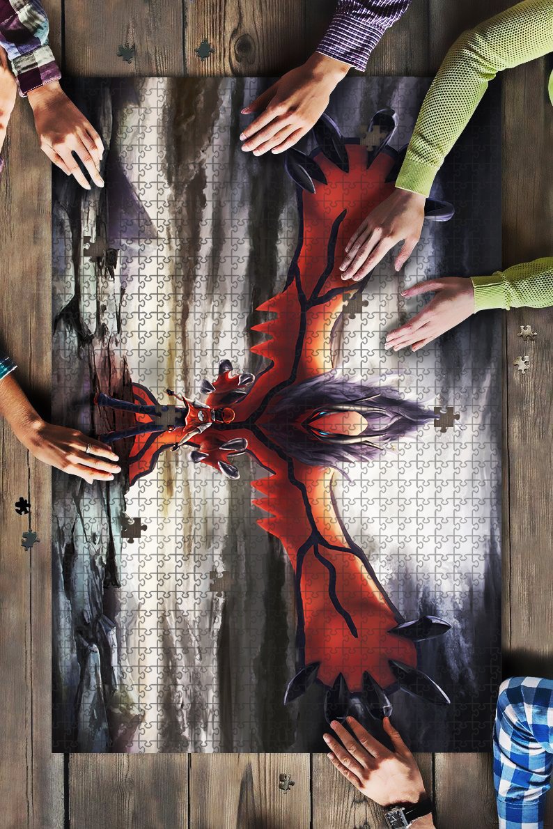 Yveltal Pokemon Jigsaw Puzzle