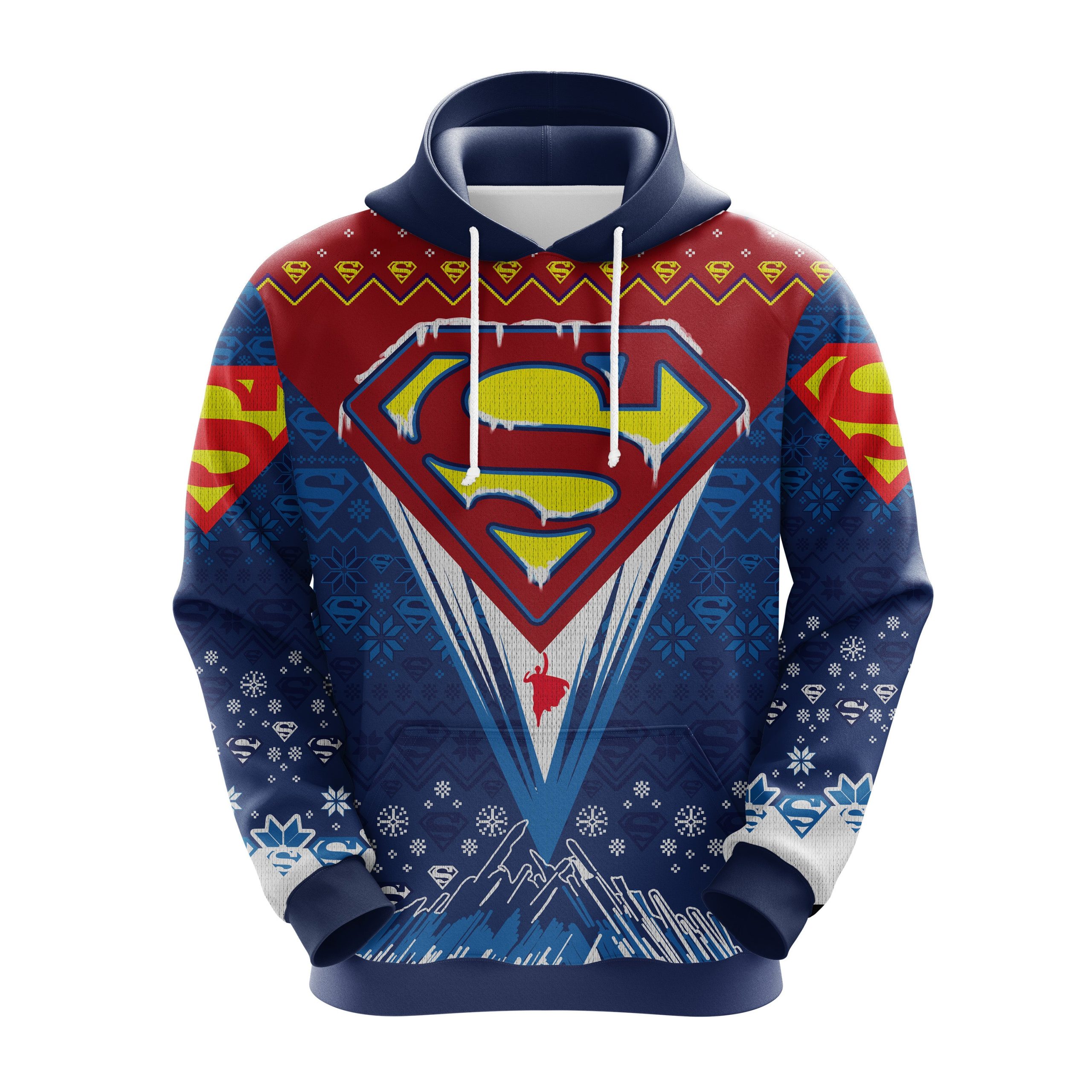 Super Man Christmas Cute Noel Mc Ugly Hoodie Amazing Gift Idea Thanksgiving Gift