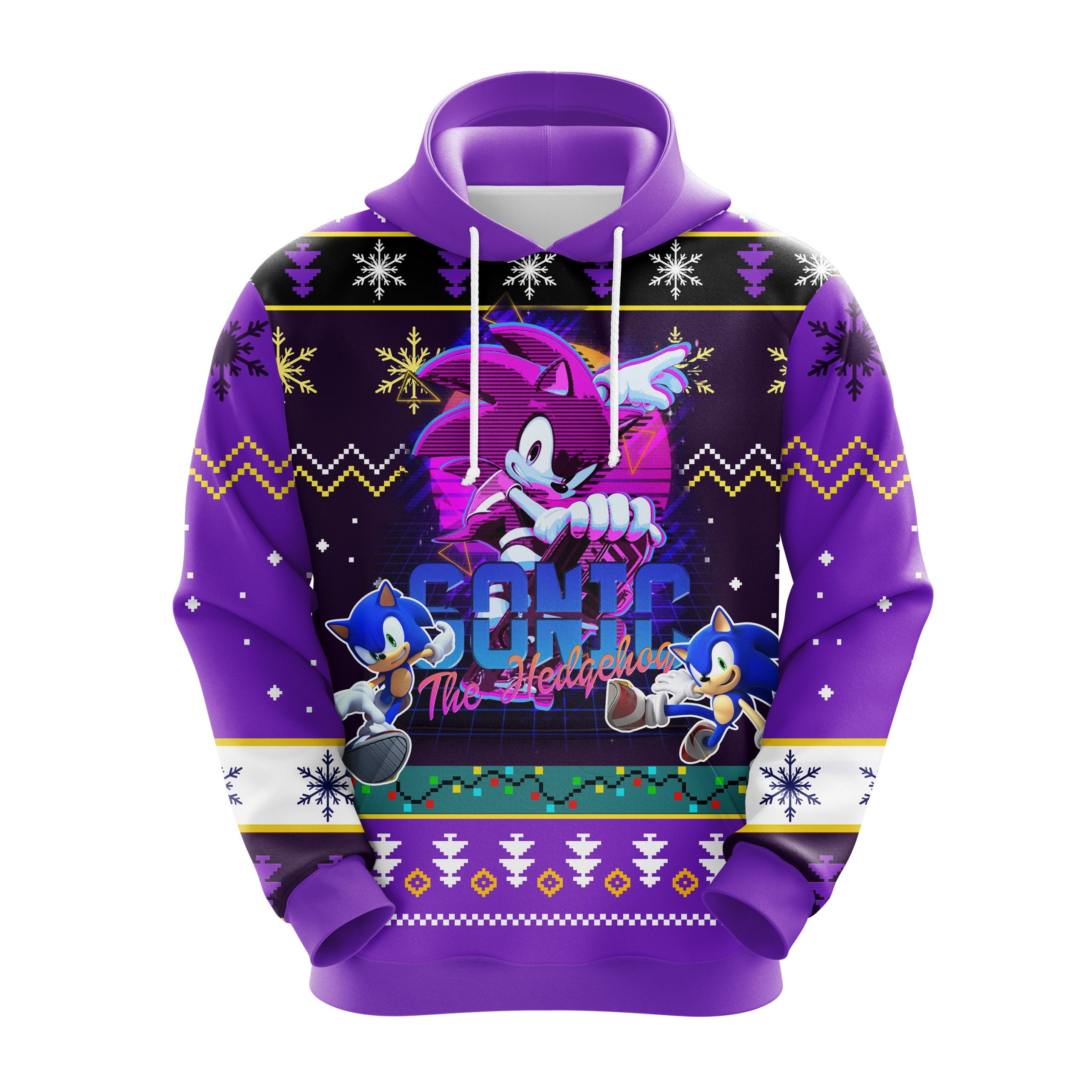 Sonic Christmas Cute Noel Mc Ugly Hoodie Amazing Gift Idea Thanksgiving Gift