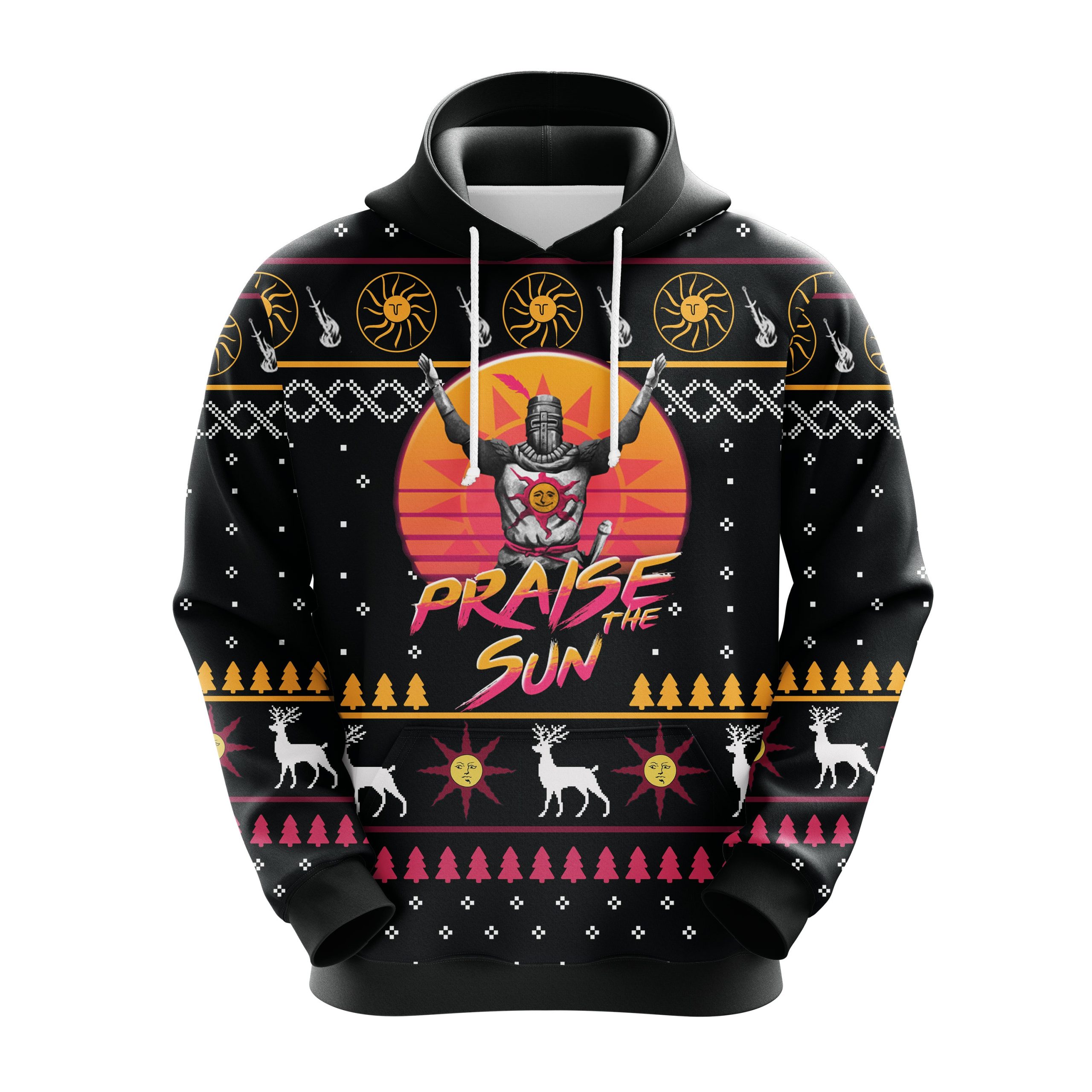 Praise The Sun Christmas Cute Noel Mc Ugly Hoodie Amazing Gift Idea Thanksgiving Gift