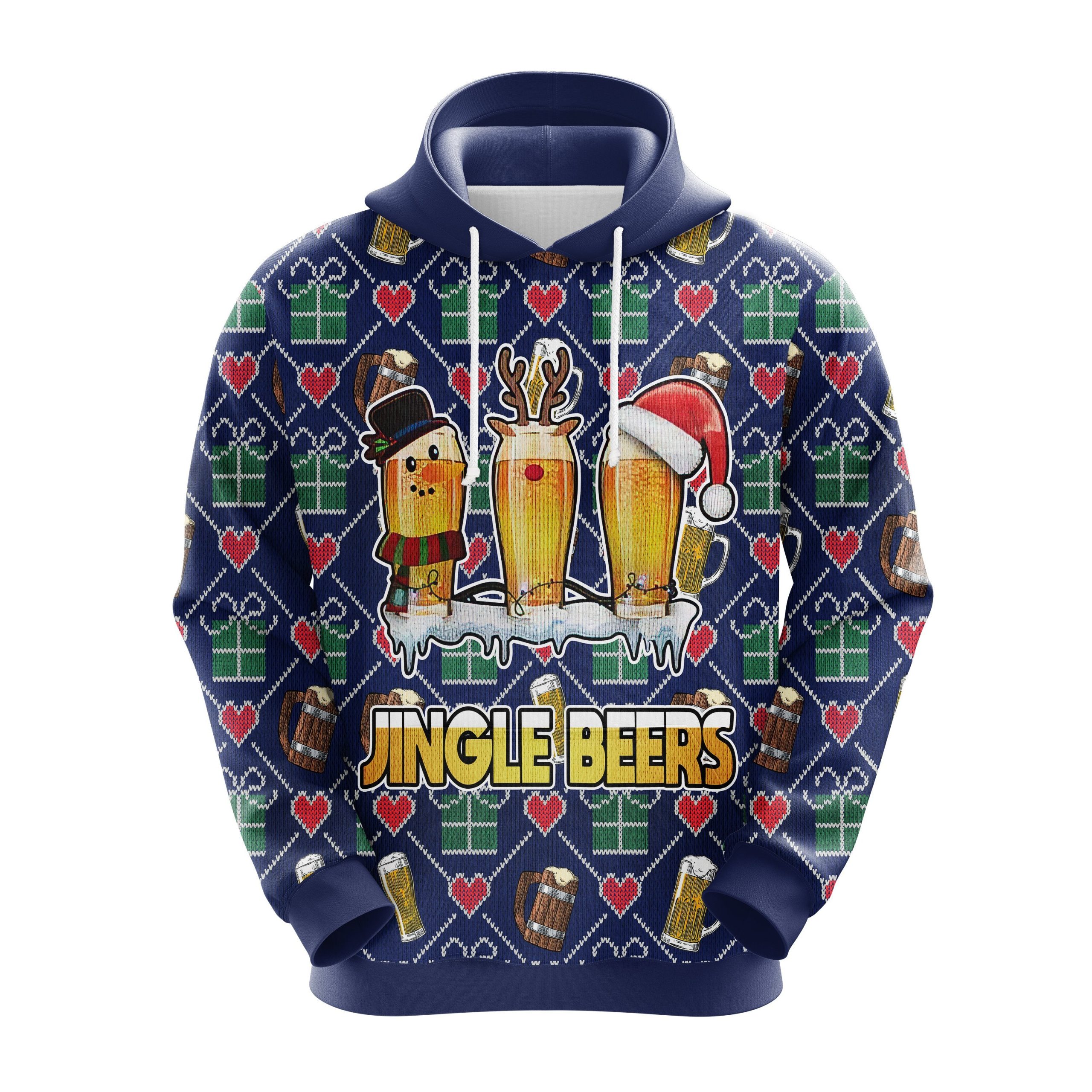 Beer Christmas Tree Christmas Cute Noel Mc Ugly Hoodie Amazing Gift Idea Thanksgiving Gift