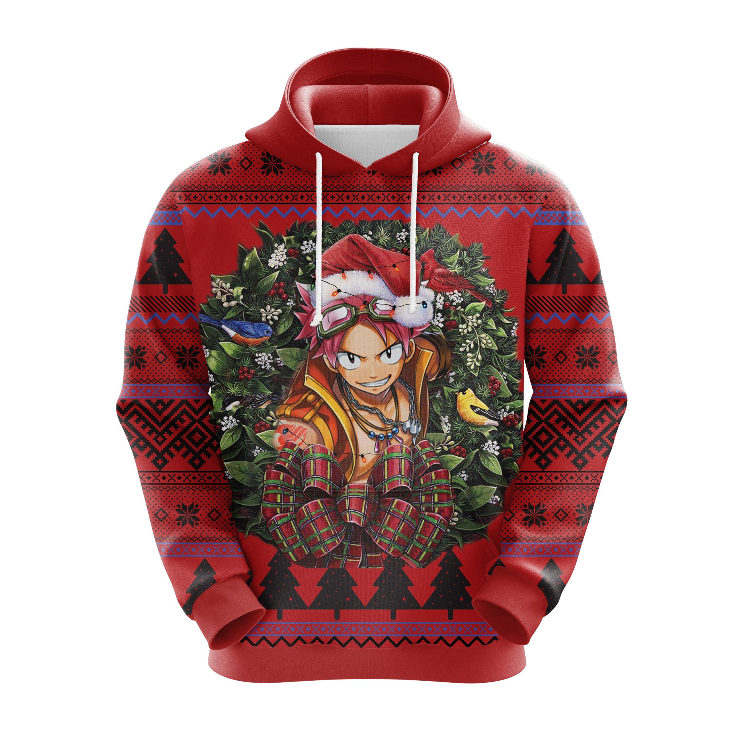 Natsu Dragneel Fairy Tail Noel 1 Christmas Cute Noel Mc Ugly Hoodie Amazing Gift Idea Thanksgiving Gift