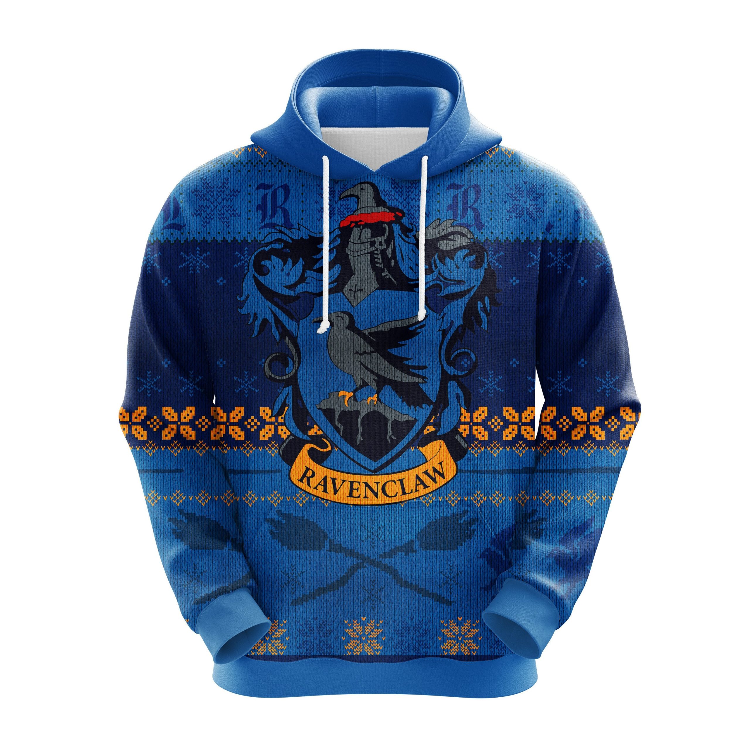 Raveclaw Blue Christmas Cute Noel Mc Ugly Hoodie Amazing Gift Idea Thanksgiving Gift