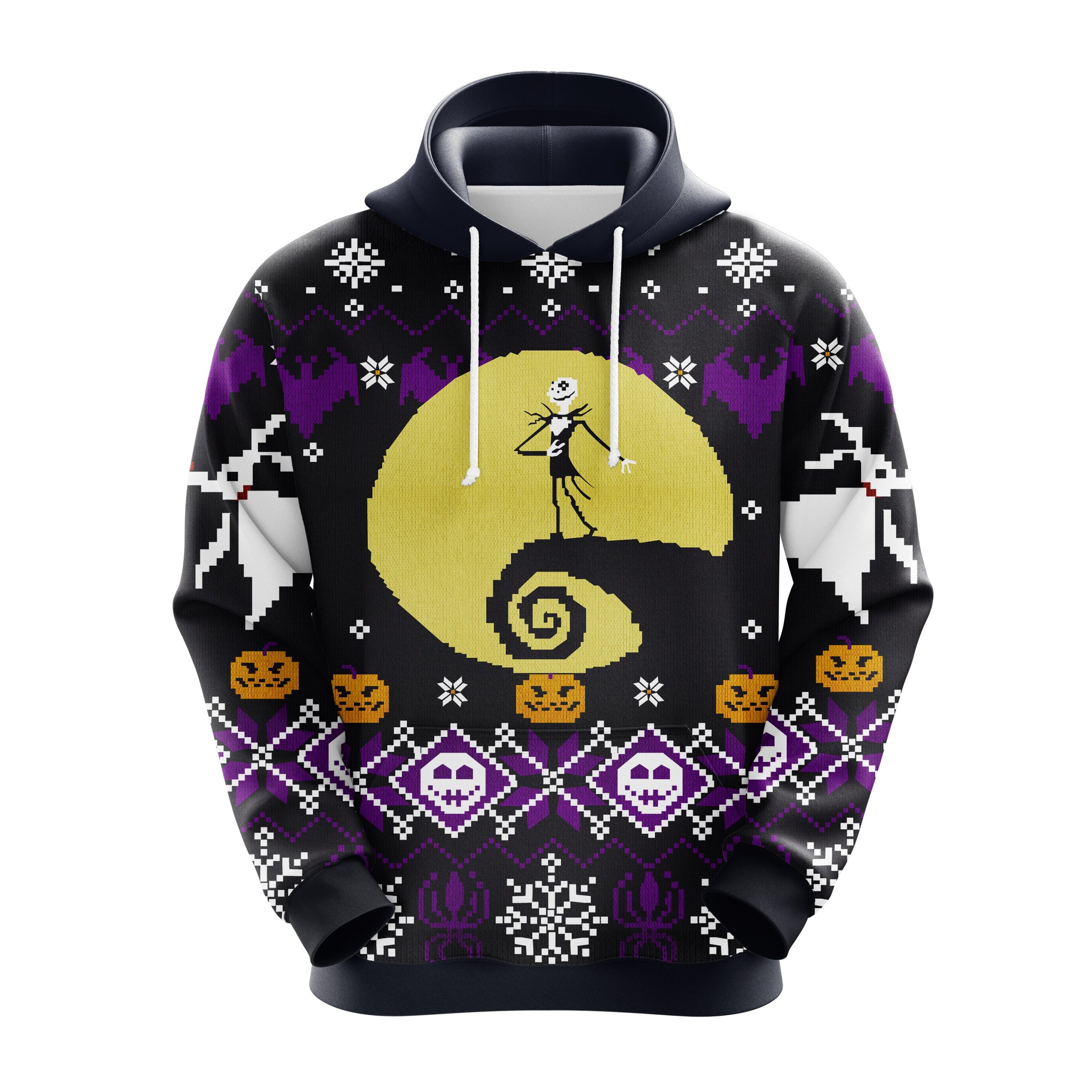 Nightmare Before Christmas Cute Noel Mc Ugly Hoodie Amazing Gift Idea Thanksgiving Gift