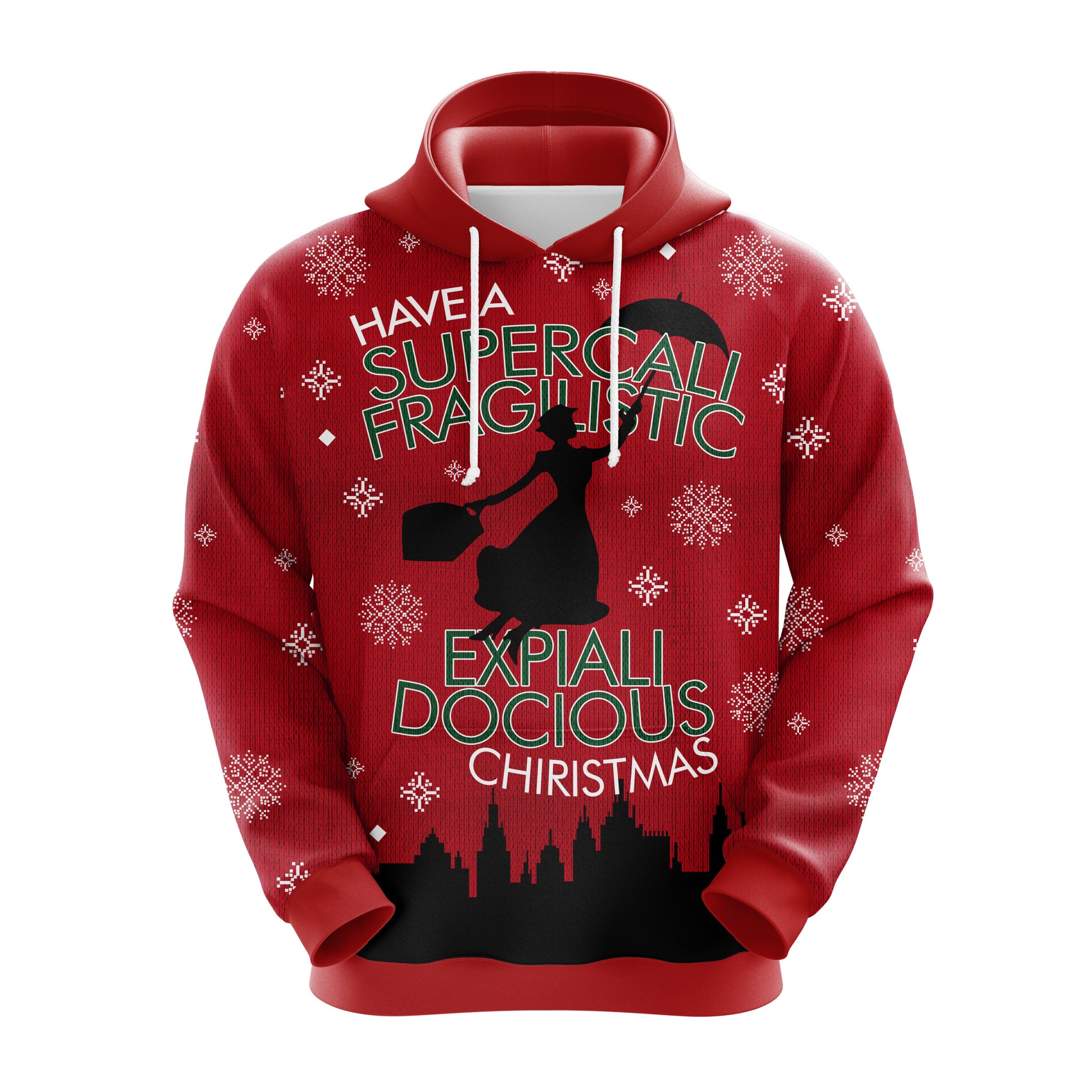 Mary Poppins Christmas Cute Noel Mc Ugly Hoodie Amazing Gift Idea Thanksgiving Gift