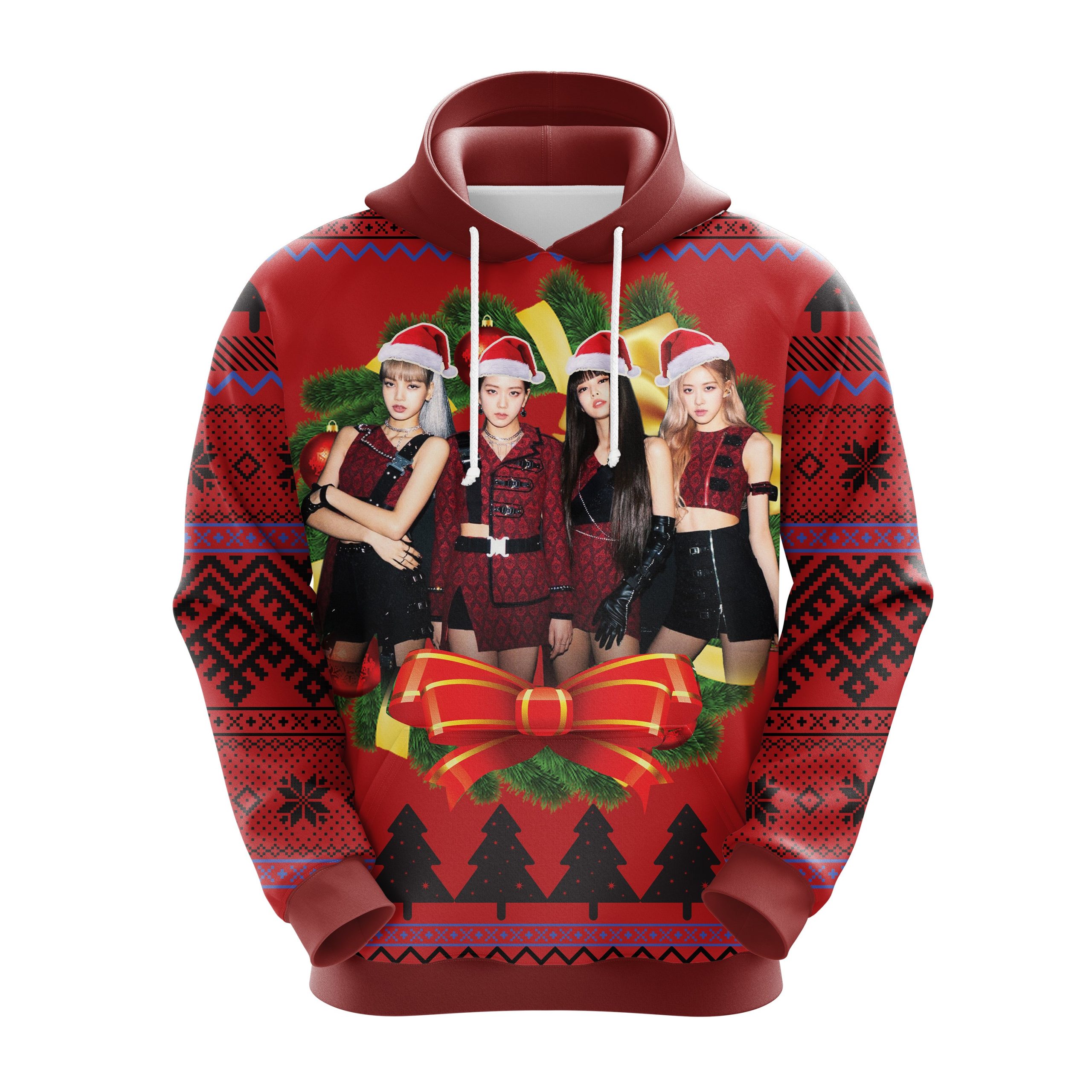 Blackpink 2 Christmas Cute Noel Mc Ugly Hoodie Amazing Gift Idea Thanksgiving Gift