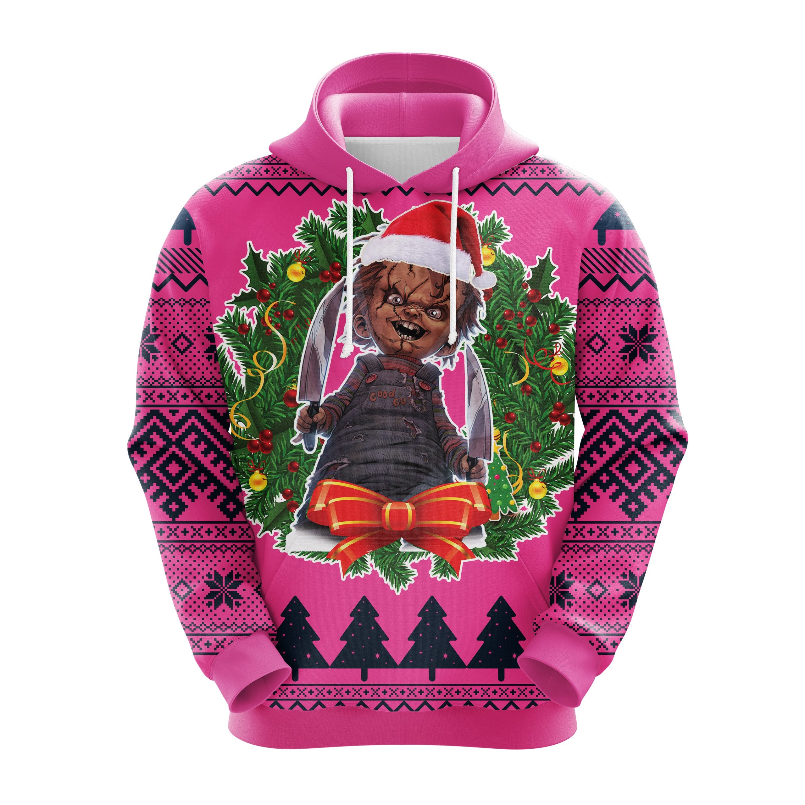 Chucky Doll Christmas Cute Noel Mc Ugly Hoodie Amazing Gift Idea Thanksgiving Gift