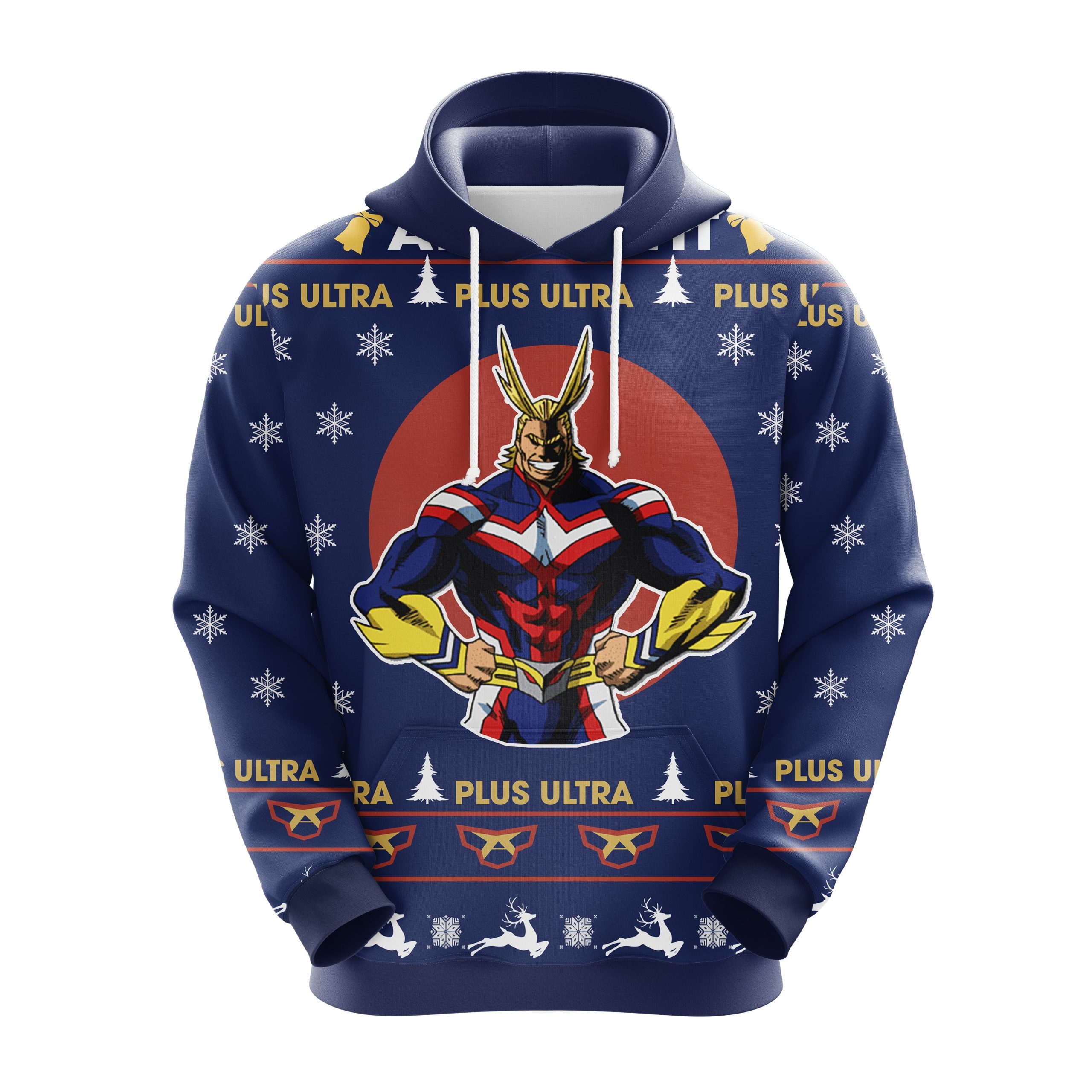 My Hero Academia All Might Christmas Cute Noel Mc Ugly Hoodie Amazing Gift Idea Thanksgiving Gift