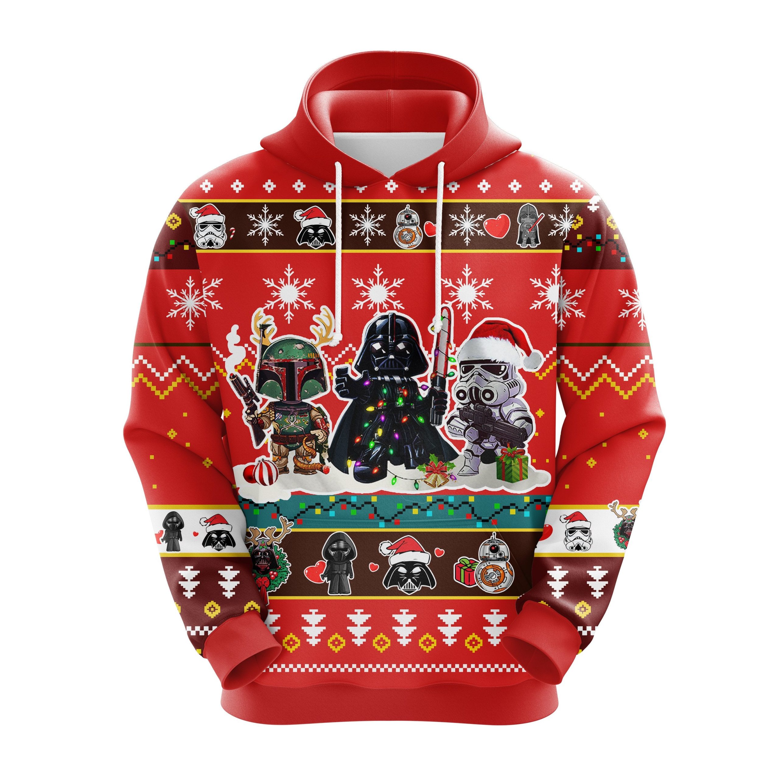 Star War Christmas Cute Noel Mc Ugly Hoodie Amazing Gift Idea Thanksgiving Gift