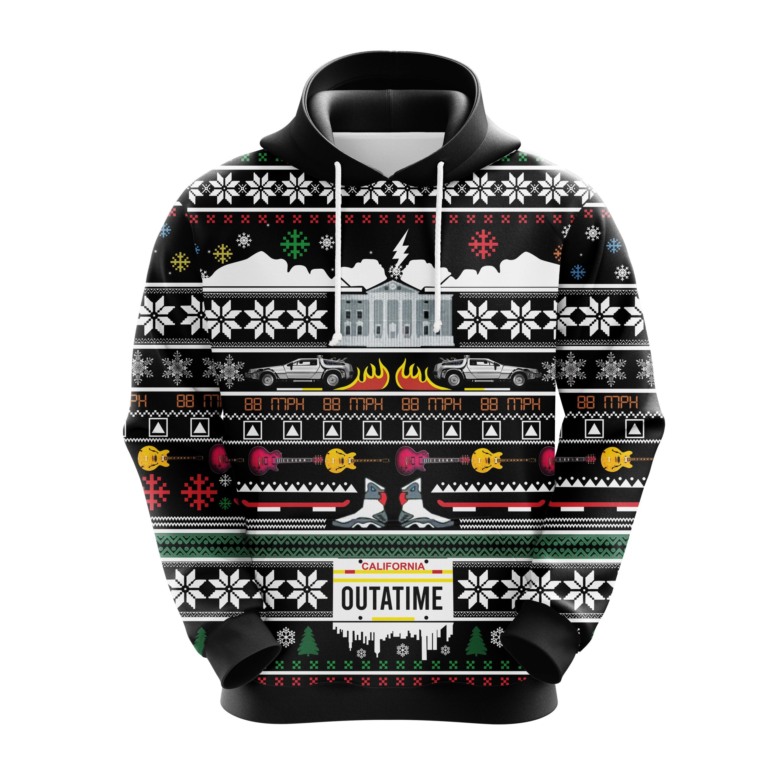 Outatime Christmas Cute Noel Mc Ugly Hoodie Amazing Gift Idea Thanksgiving Gift