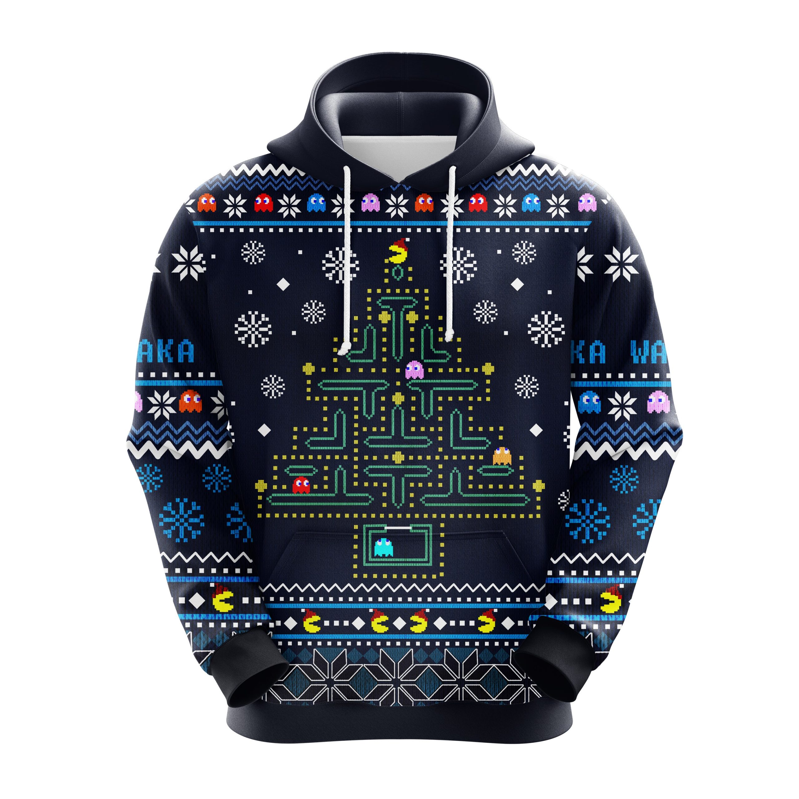 Pac-Man Christmas Cute Noel Mc Ugly Hoodie Amazing Gift Idea Thanksgiving Gift