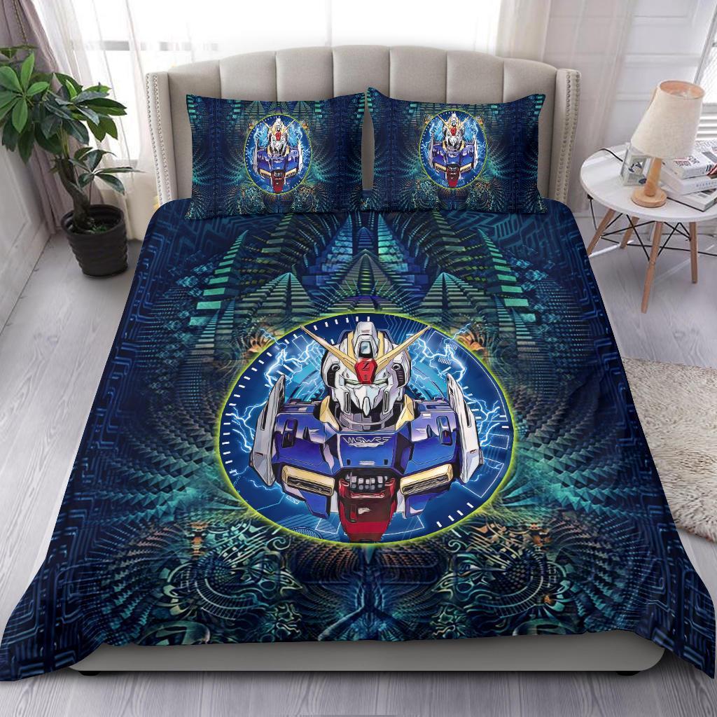 Abstract Gundam Bedding SetDuvet Cover And Pillowcase Set