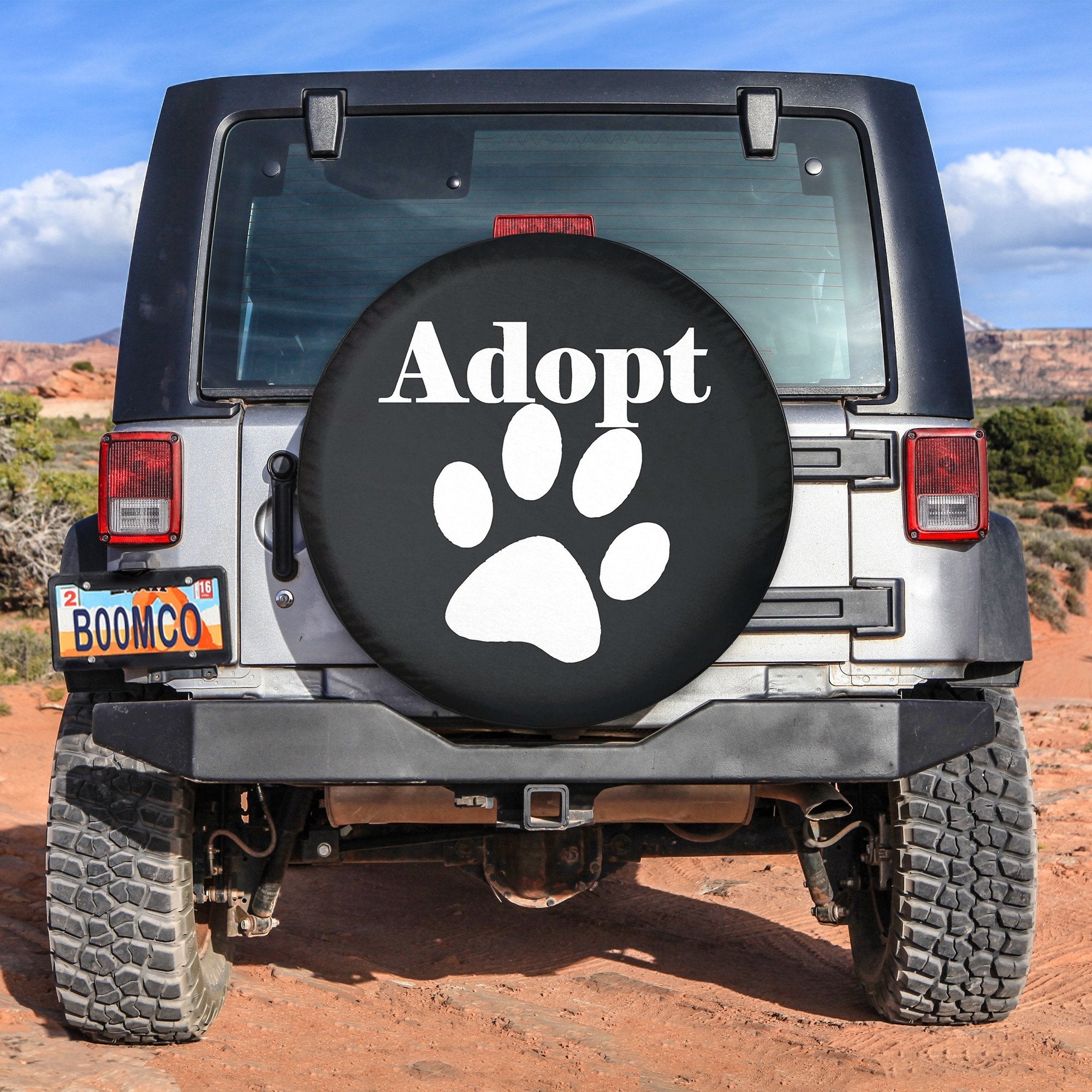 Adopt Spare Tire Cover Gift For Campers