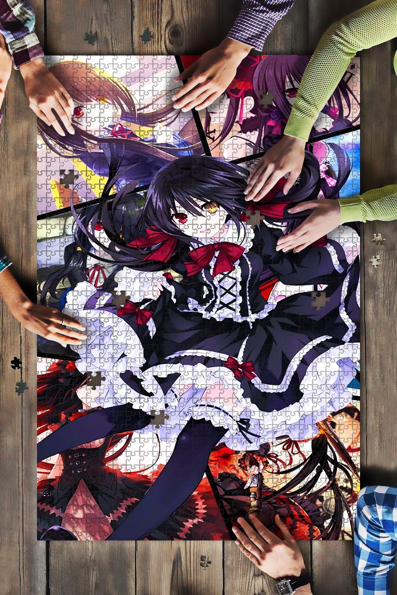 Anime-Black-Jigsaw Puzzle Kids Toys