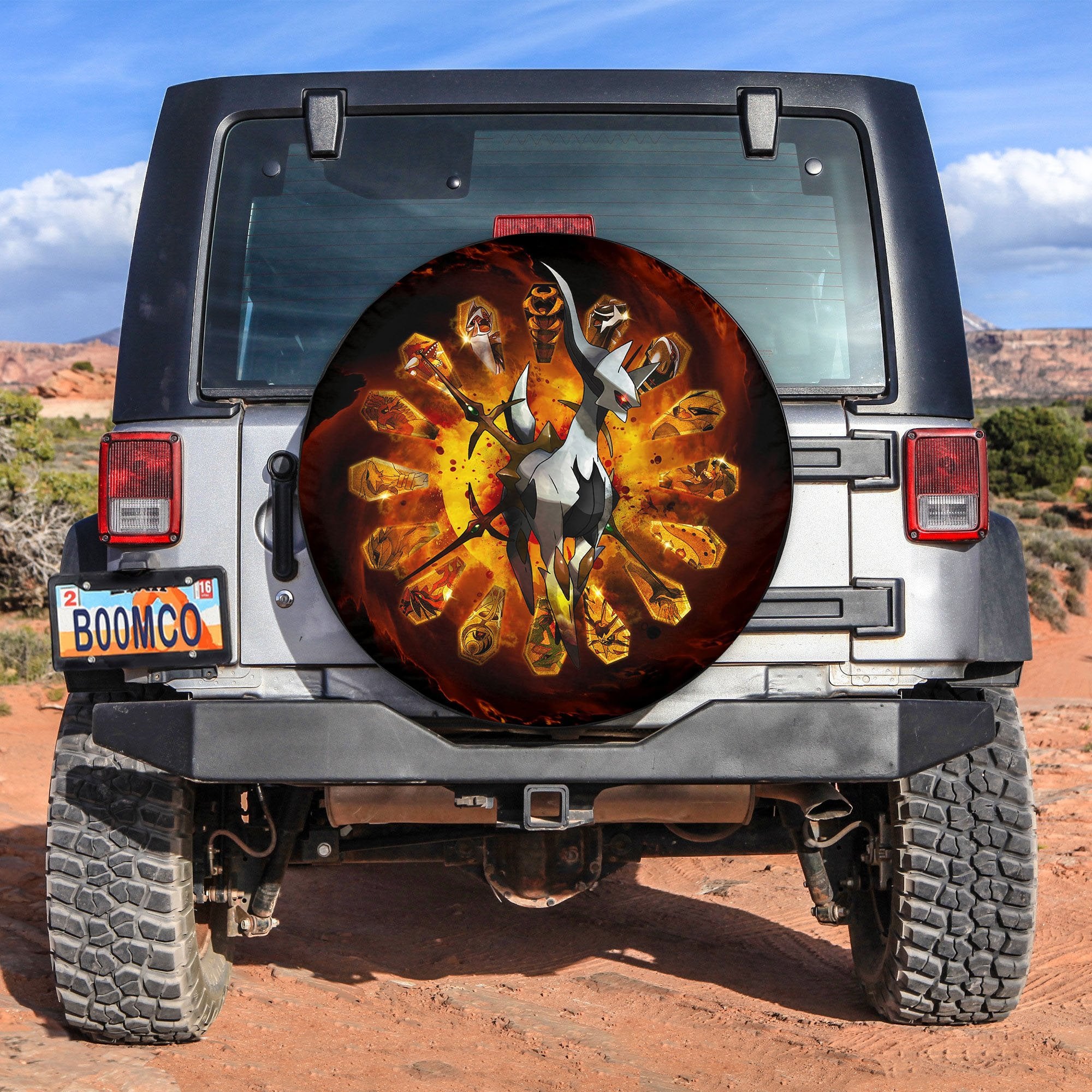 Arceus Spare Tire Cover Gift For Campers