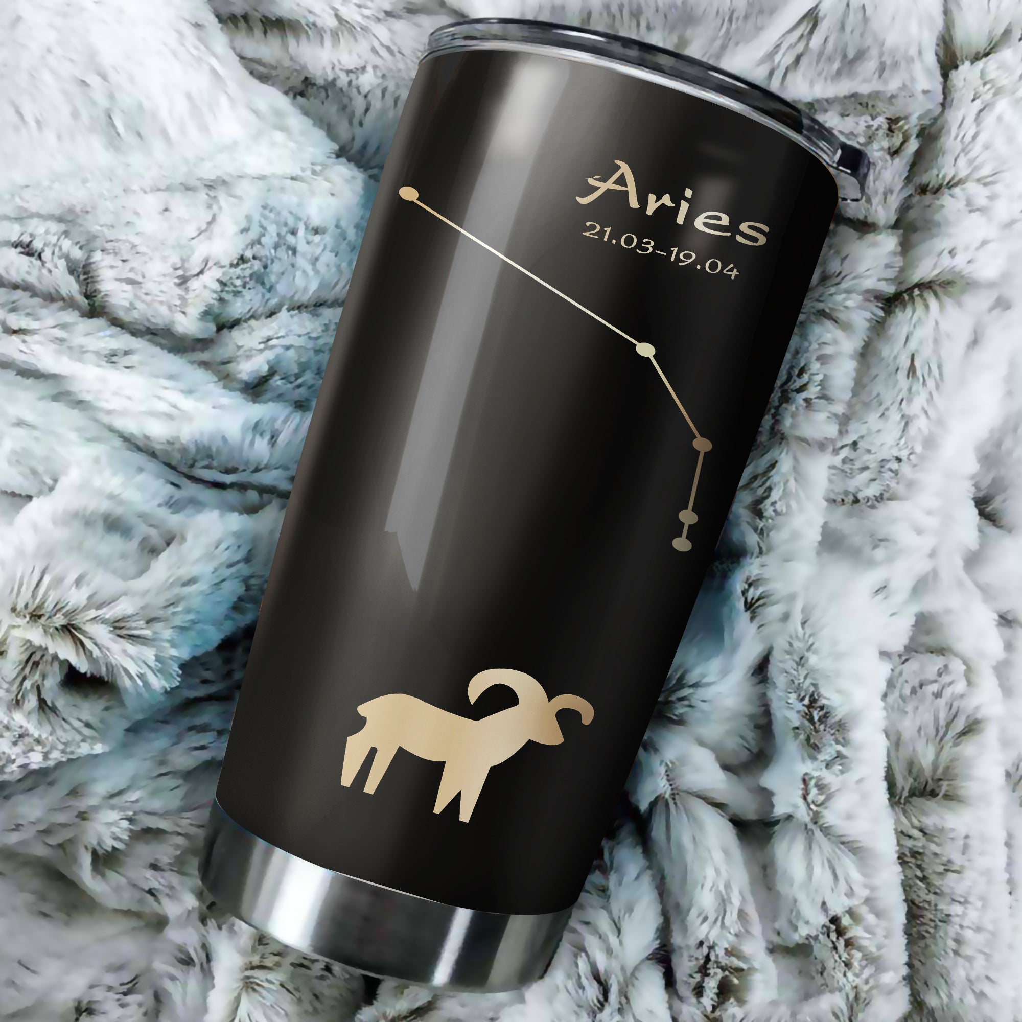 Aries Tumbler Perfect Birthday Best Gift Stainless Traveling Mugs 2021