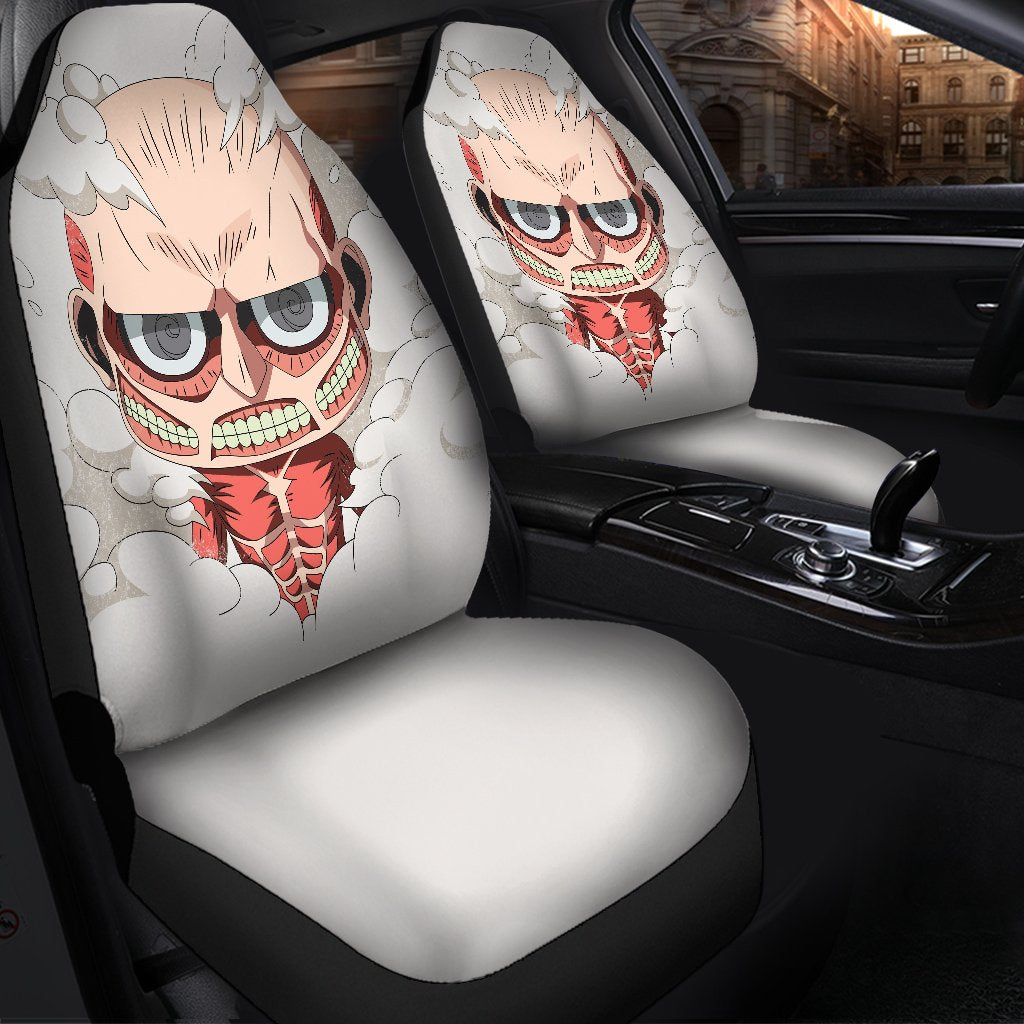 Attack On Titan Chibi Cute Seat Covers