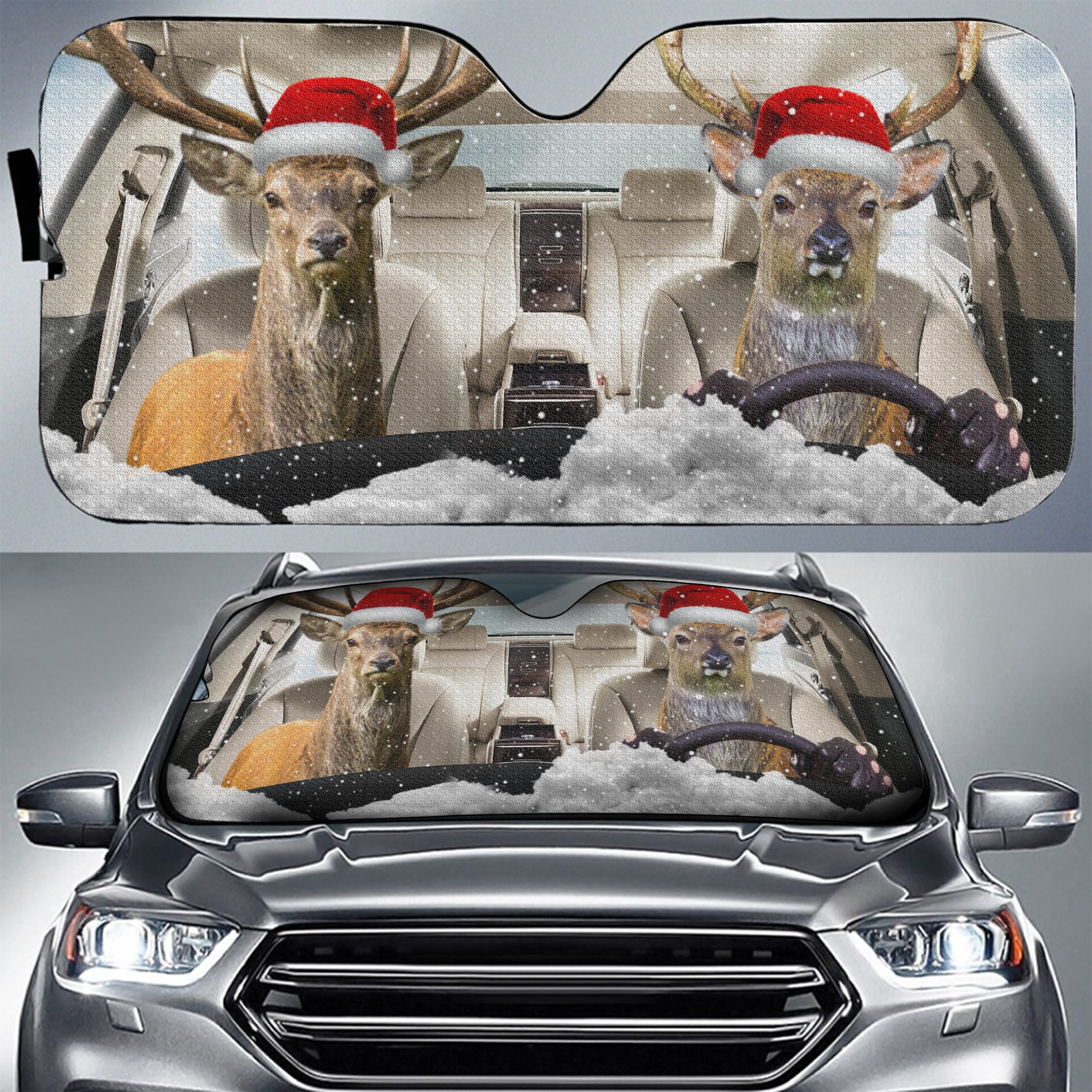 Deer Noel Auto Sun Shade Gift Ideas 2022