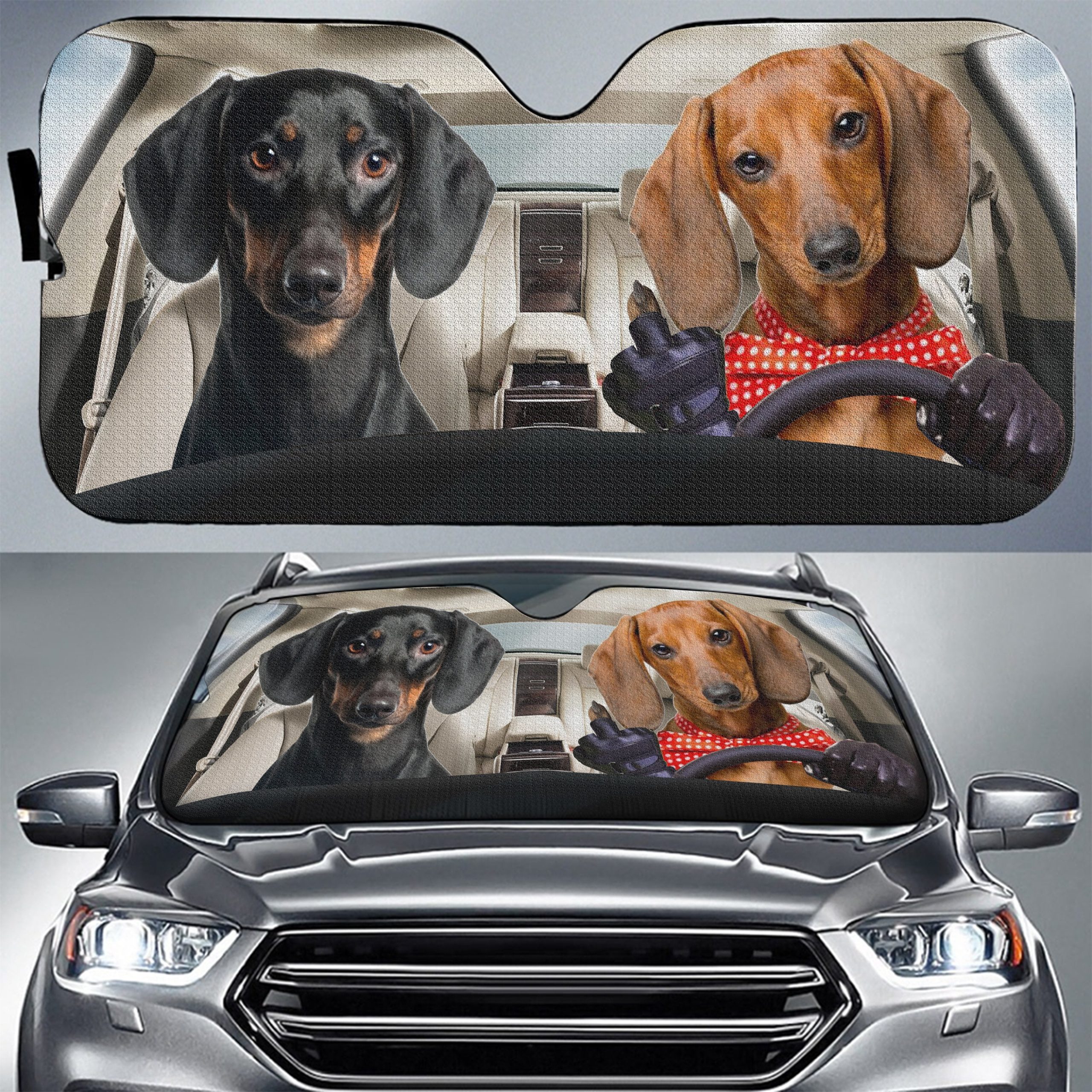 Lovely Dogs Auto Sun Shade Gift Ideas 2022