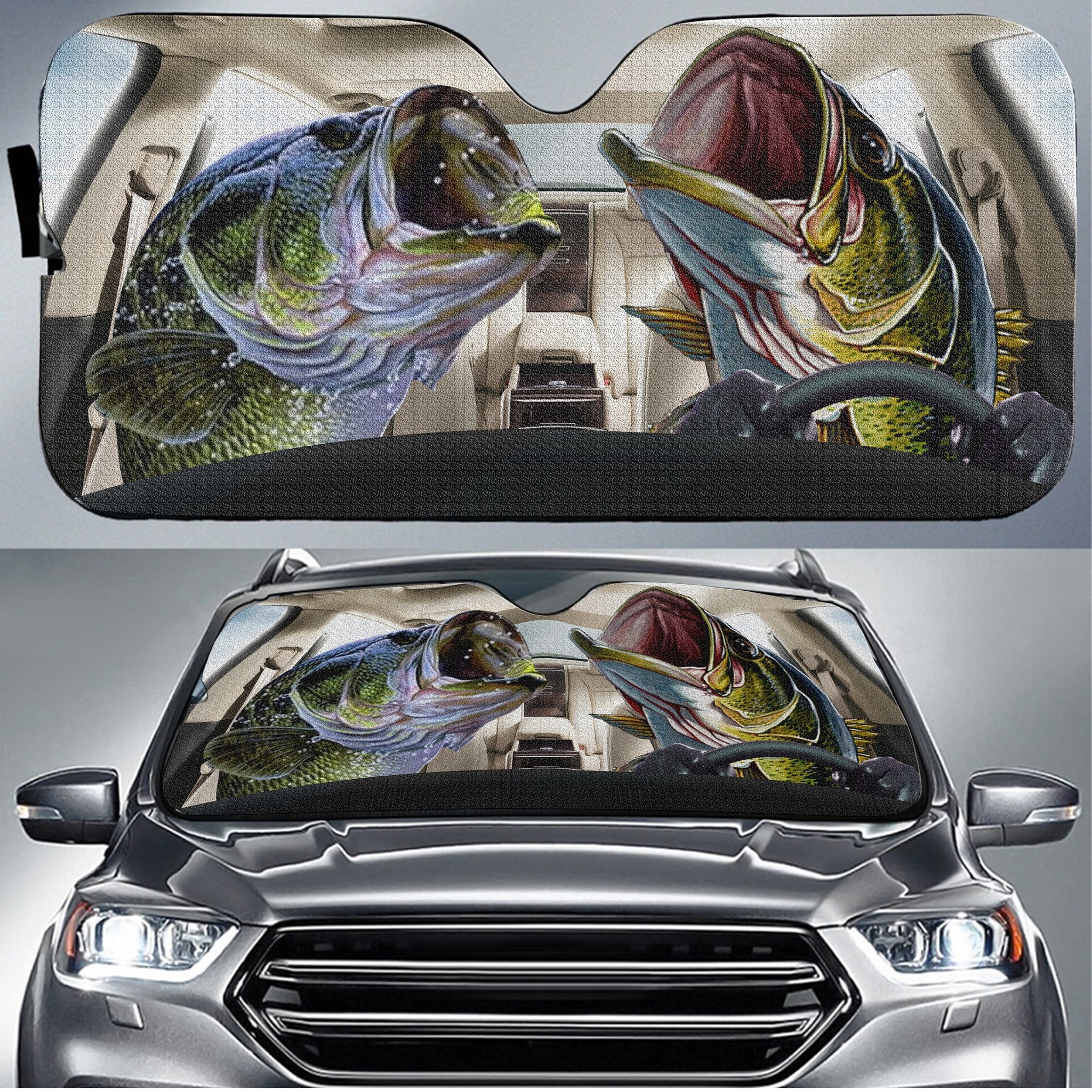 Bass Fish Auto Sun Shade Gift Ideas 2022