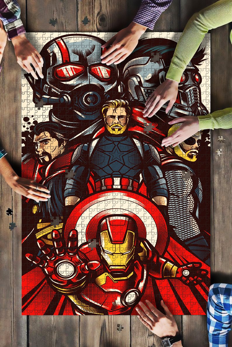 Avengers-Poster-Jigsaw Puzzle Kids Toys