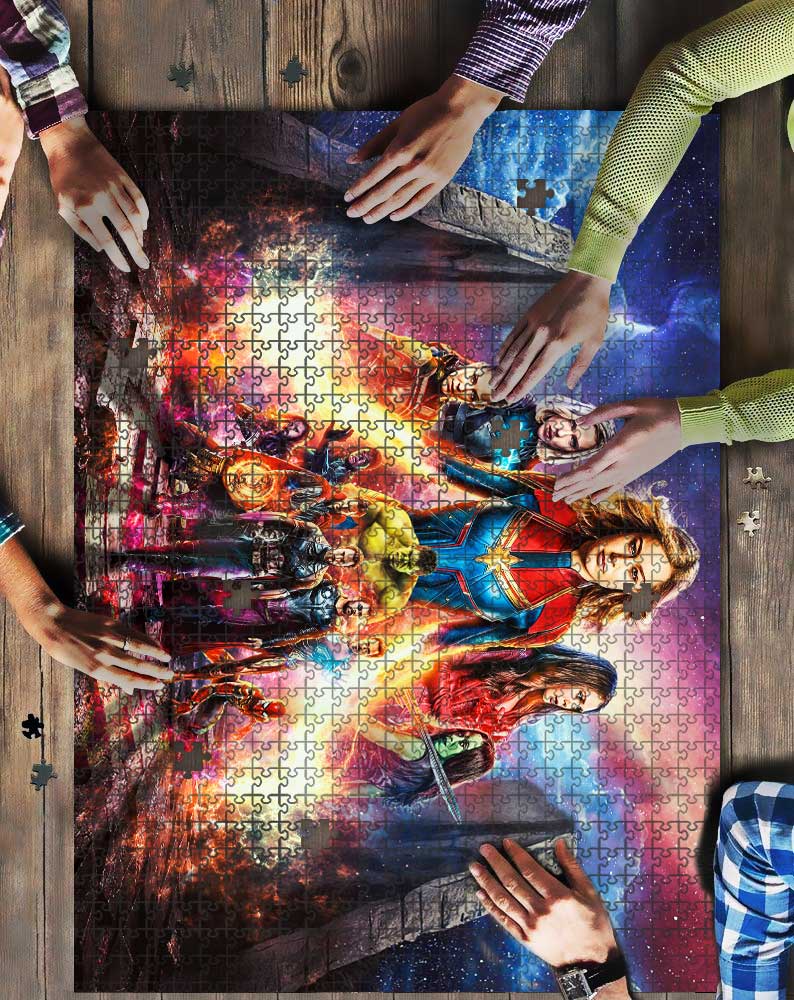 Avengers Women Mock Jigsaw Puzzle Kid Toys