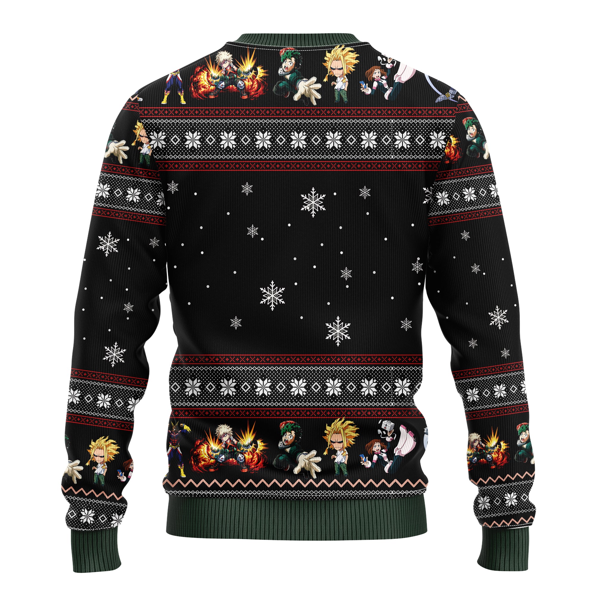 My Hero Academia Anime Ugly Christmas Sweater Amazing Gift Idea Thanksgiving Gift