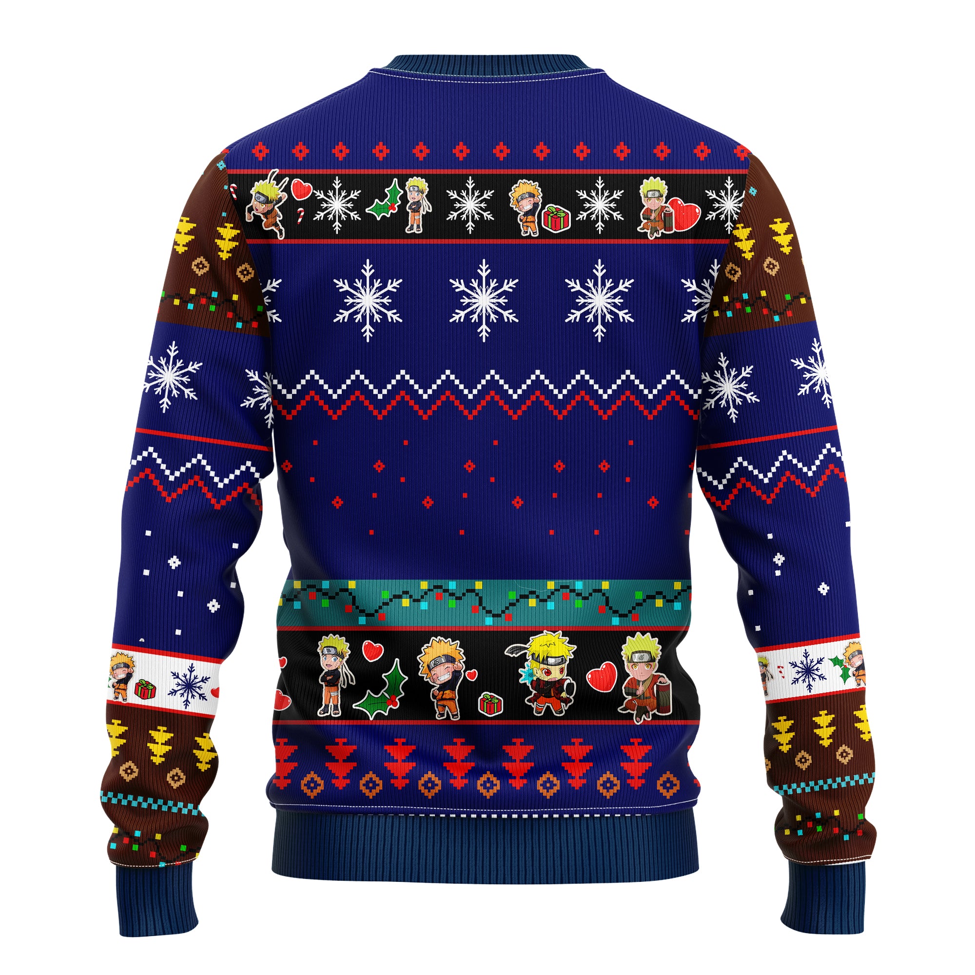 Naruto Sasuke Ugly Christmas Sweater Blue 1 Amazing Gift Idea Thanksgiving Gift