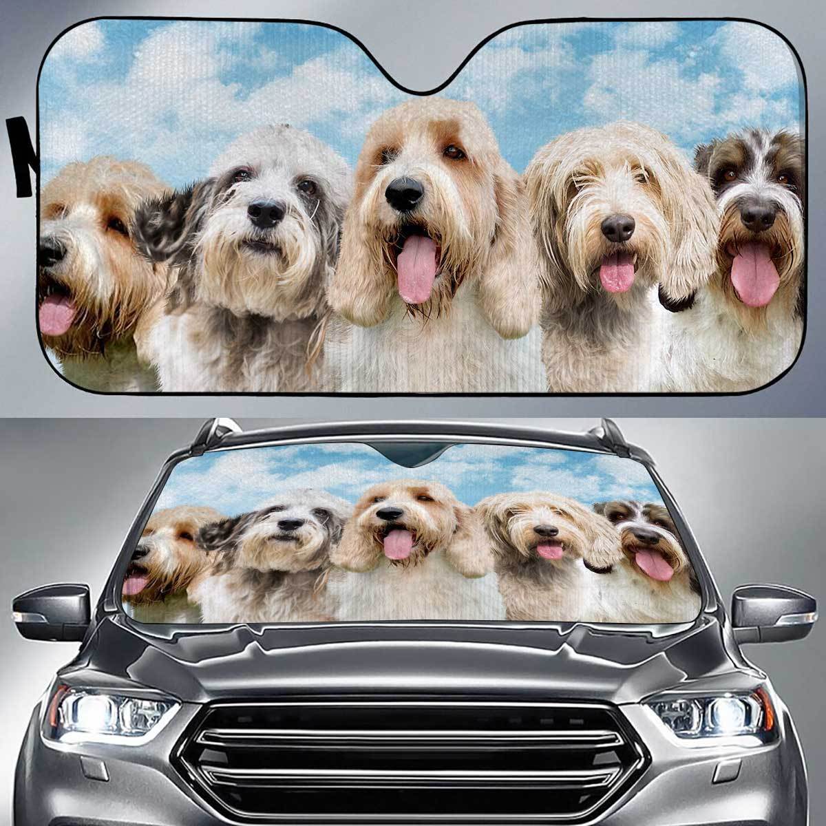 Petit Basset Griffon Venden Funny Team Auto Sun Shade Gift Ideas 2021