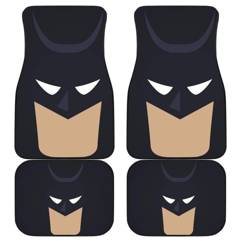 Batman Stupid Face Cartoon Car Floor Mats