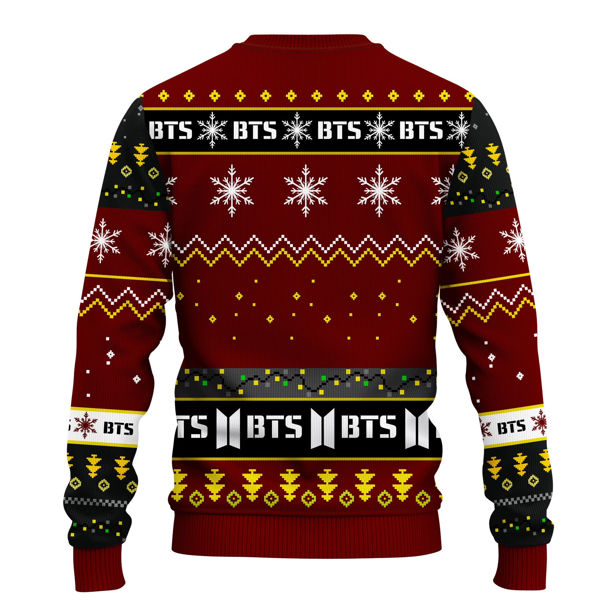 Bts Ugly Christmas Sweater Red Brown 1 Amazing Gift Idea Thanksgiving Gift