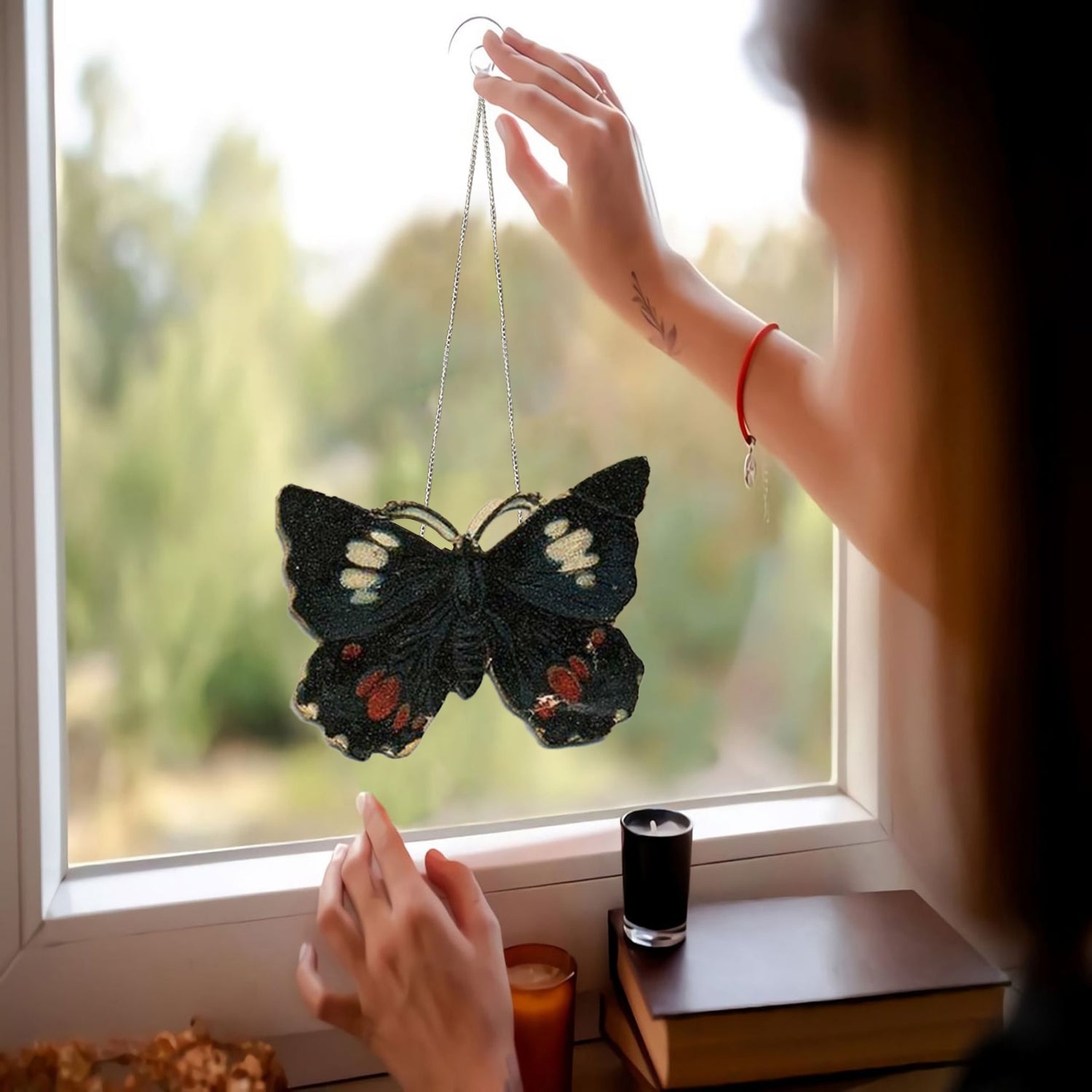 Butterfly 4 Window Mica Decor Home Decoration